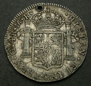 Mexico (guadalajara) 4 Reales 1814ga Mr - Silver - 2900