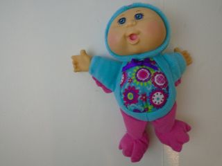 Cabbage Patch Kids Cpk Owl Baby Doll Pink Legs Forest Friends Flowers Plush