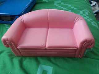 1994 Mattel Barbie Furniture Pink Sofa Couch