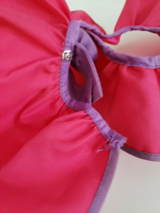 1983 Mattel Dream Date Barbie Replacement Skirt & Wrap pink & purple 3