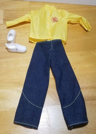 2002 Mattel Ken Clothing Hip Hop Style Fashion Avenue Outfit And Shoes