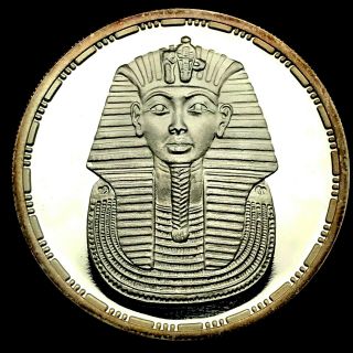 1993 Egypt Silver 5 Pound Proof Coin Ägypten Silbermünzen,  Tutankhamen,  Km 793