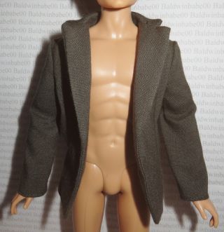 Ken Top Model Muse Ken Doll 25th Anniversary X - Files Fox Mulder Blazer Jacket