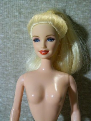 Barbie Doll,  Blonde,  Red Lips,  Nude,  Muse,  Model,  Ooak