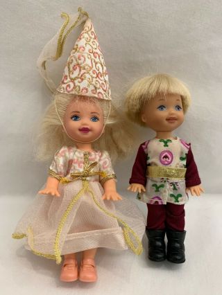 Princess Kelly And Prince Tommy Kelly Club Doll Set Mattel 1999