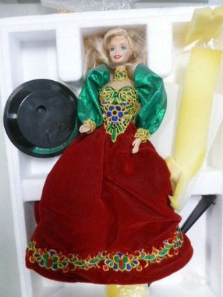 Holiday Jewel Barbie Porcelain