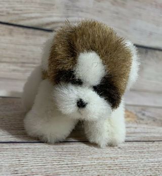 Boyds Bears Tiny Mozart St.  Bernard Plush Dog Stuffed Mini Small 3”