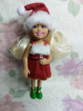 Barbie Chelsea Mini Doll Christmas Santa Outfit Edition (mattel) 2017
