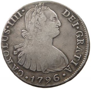 Peru 8 Reales 1796 Ij T62 197