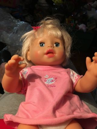 Fisher Price Mattel Make Me Feel Better Little Mommy Doll Talks Sneezes 2007