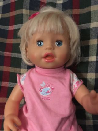 Fisher Price Mattel Make Me Feel Better Little Mommy Doll Talks Sneezes 2007 3