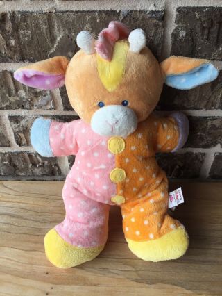 Baby Ganz Giraffe Plush Rattle Stuffed Soft Baby Toy