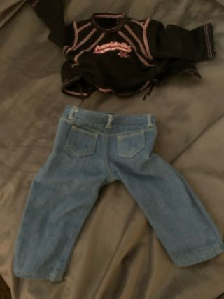 Jeans AND T - Shirt Pants Set for American Girl 18 