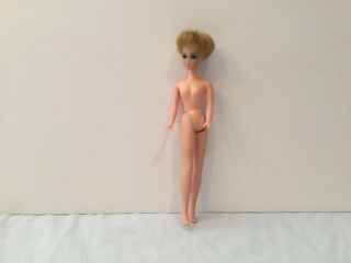 1970 Vintage Topper Dawn Doll 6.  5 " Blonde Bubble Cut Eyelashes Hong Kong Tlc