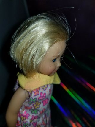 American Girl Doll Mini Miniature 6” Kit Kittredge Doll Floral Dress 2