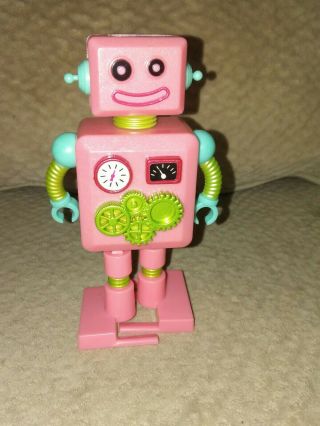 Pink Wind - Up Walking Robot From Our Generation 