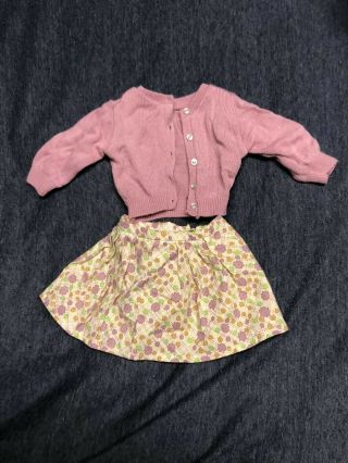 American Girl Kit Meet & Greet Outfit Skirt And Sweater