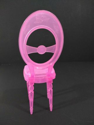 Barbie Dream House Kitchen Pink Dining Chair Dreamhouse Replacement Part 3