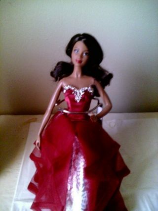 2015 Mattel Aa Holiday Collector Model Muse Barbie Doll