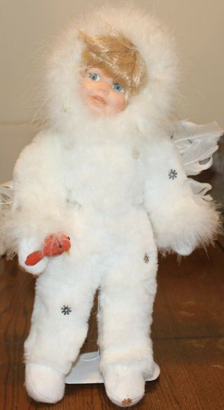 Snow Angel Porcelain Doll