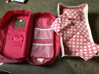 18” Doll Carrying Case With Bed