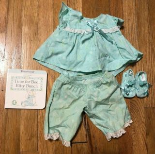 American Girl Bitty Baby Time For Bed Set