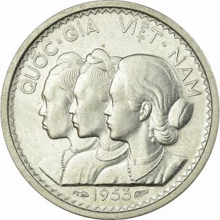 [ 497943] Coin,  Vietnam,  State Of South Viet Nam,  10 Su,  1953,  Paris,  Essai,  Ms