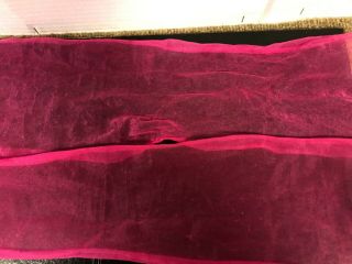 Barbie Dream House 2013 Replacement Parts Pink Canopy Bed Curtains Sheers 2