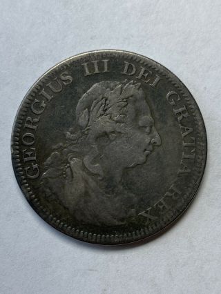 United Kingdom 1 Dollar / 5 Shilling 1804 George Iii Bank Of England Crown