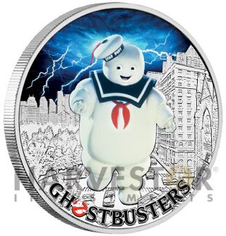 2017 Ghostbusters Coin Series – Stay Puft - 1 Oz.  Silver Coin - 3rd In Series