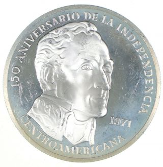 Silver - Huge - 1971 Panama 20 Balboas - World Silver Coin 132.  4 Grams 980