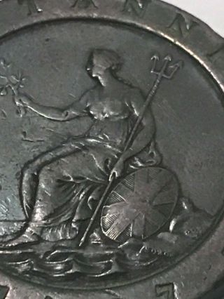 1797 Great Britain Cartwheel 2 Pence VF,  19159 3