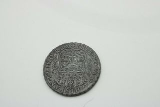 1748 MO MF SPANISH SILVER 8 REALES PILLAR COIN COLONIAL ERA 2