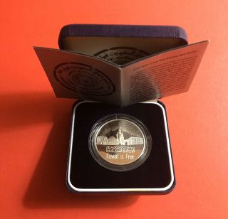 Kuwait - Commemorative Silver Proof Coin (liberation Of Kuwait).