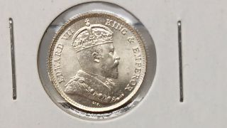 1904 & 1905 Hong Kong 5 Cents KM 12 silver uncirculated coin (s) 2