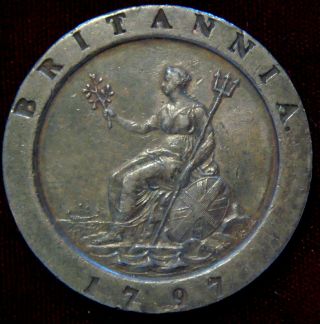 1797 Great Britain 2 Pence Km 619 (41 Mm)
