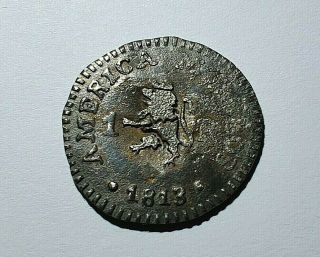 Mexican Silver Coin 1 Real Morelos Oaxaca Uncleaned Km 224
