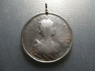 Austria Hungary Wien Maria Theresa Theresia Silver Coronation Medal 1741