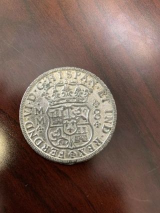 1757 Mexico 8 Reales Pillar Coin Ng Au58 Sharp Detail Mexico Make Offer
