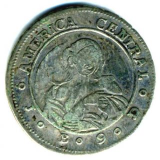 XS - COSTA RICA - Silver 1 Real 1849 2