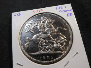 W66 Great Britain 1951 Crown Proof