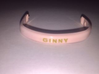 Cute Pink Headband For Vintage 1950s Vogue Ginny Authentic With Name