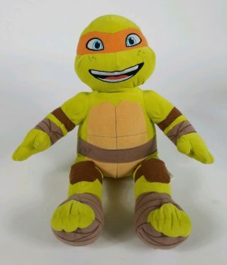 Build - A - Bear Teenage Mutant Ninja Turtles Michelangelo With Removable Shell