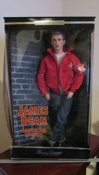 Mattel Timeless Treasures Collector Edition James Dean American Legend Doll