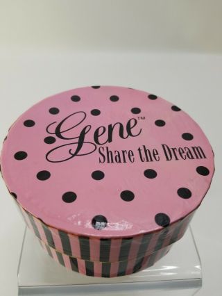 Gene Doll Pink And Black Polka Dot Hatbox Share The Dream By Mel Odom