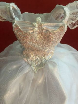 Mattel Barbie Bride Doll Fashion Wedding Gown Bridal Dress Gorgeous Cond