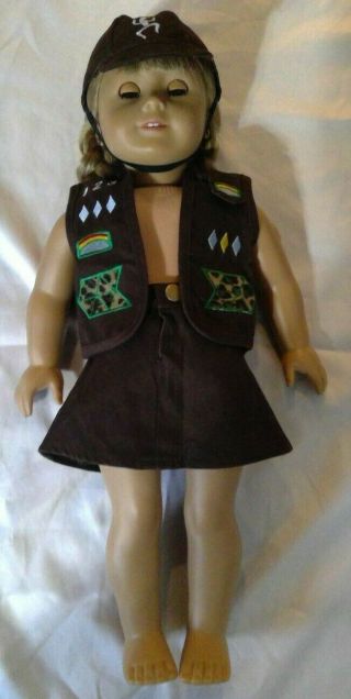 American Girl Doll Brownie Girl Scout 3 Piece Outfit