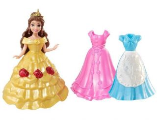 Disney Princess Little Kingdom Magiclip Belle Fashion Bag Collectible Set / Vhtf