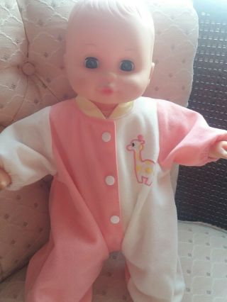 1991 Citi Toy Baby Doll With Blue Eyes 16 Inch Tall Bs034 Ts16 0 Soft Body