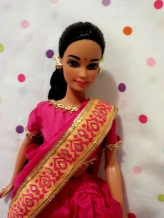 Gorgeous " India " Barbie Doll,  Dotw,  Outfit,  Shoes,  Excd Mattel